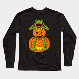 Pumpkin Kermit Long Sleeve T-Shirt